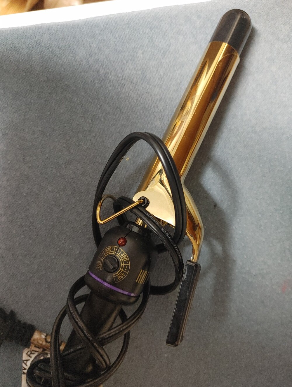 Hot Tools Pro Signature Gold Curling Iron, 1 Inch